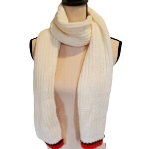 Old Navy Soft-Brushed Shaker-Stitch Scarf Creme De La Creme NWT